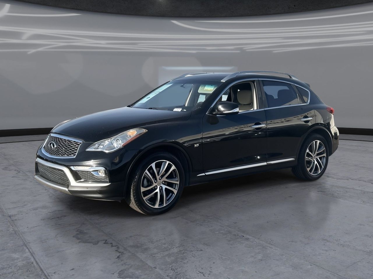 Black Obsidian 2017 INFINITI QX50 AWD SUV / Crossover All-Wheel Drive 7-Speed Automatic