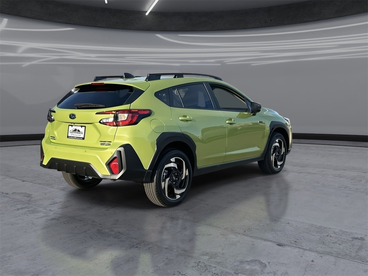 New 2026 Citron Yellow Pearl Subaru Limited Hybrid image 5
