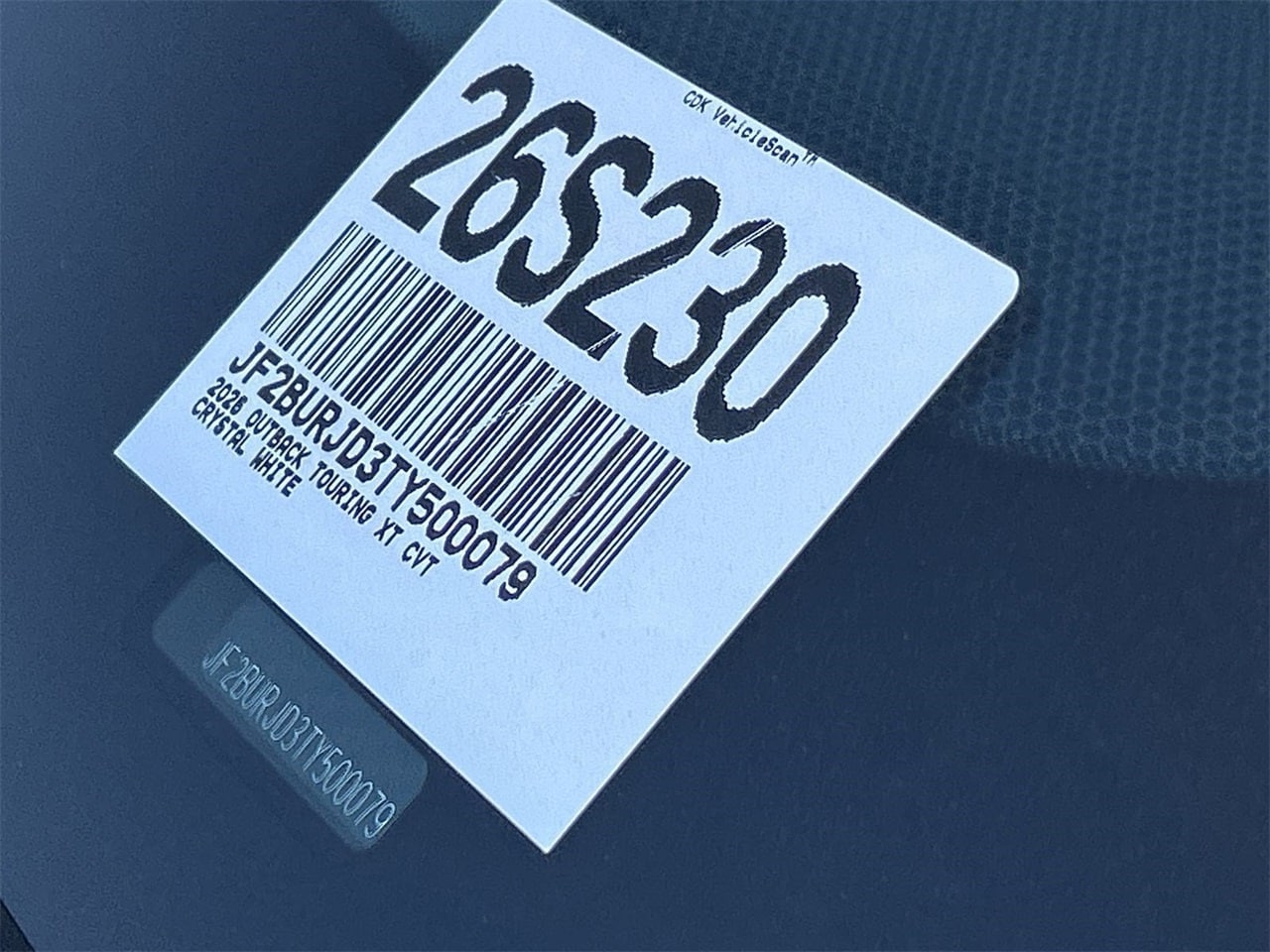 New 2026 Crystal White Pearl Subaru Touring XT image 29