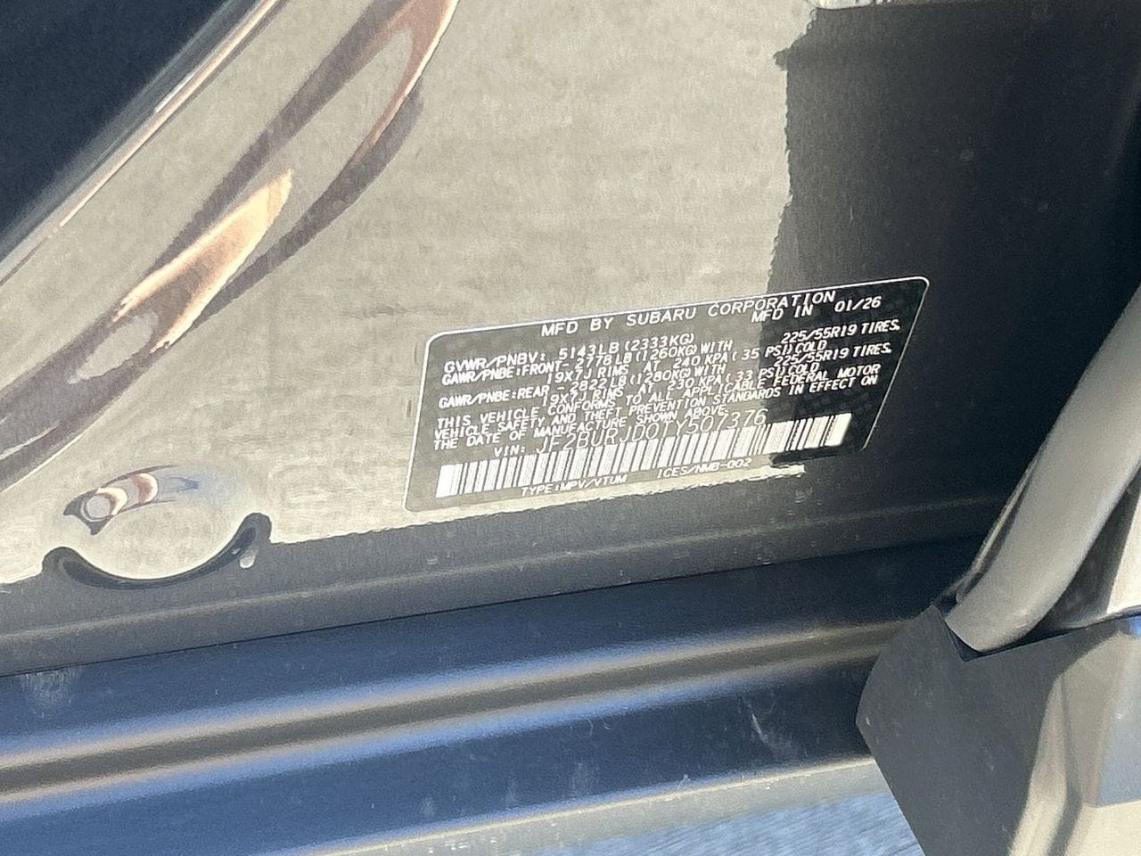 New 2026 Magnetite Gray Subaru Touring XT image 28