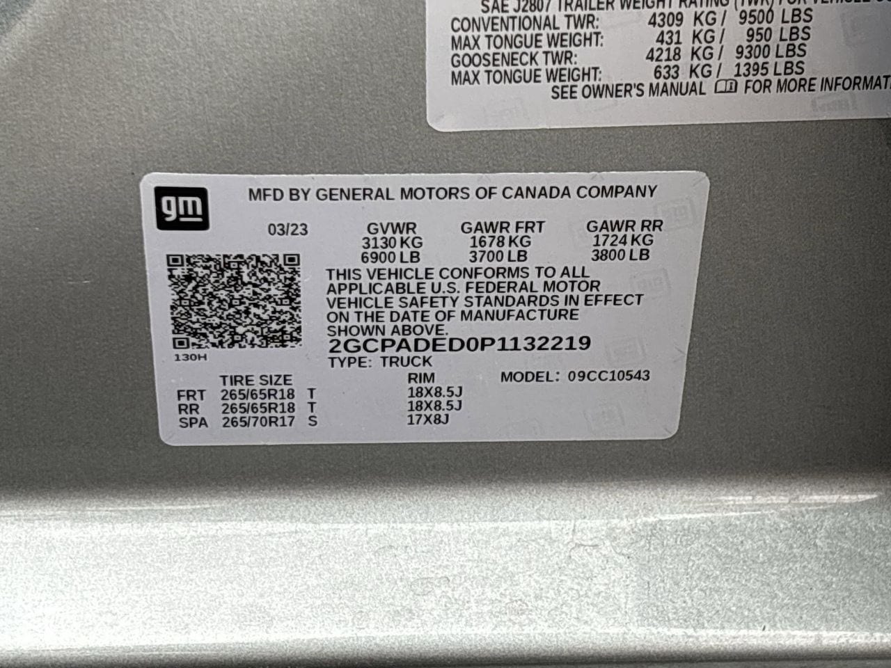 Used 2023 Sterling Gray Metallic Chevrolet RST image 32