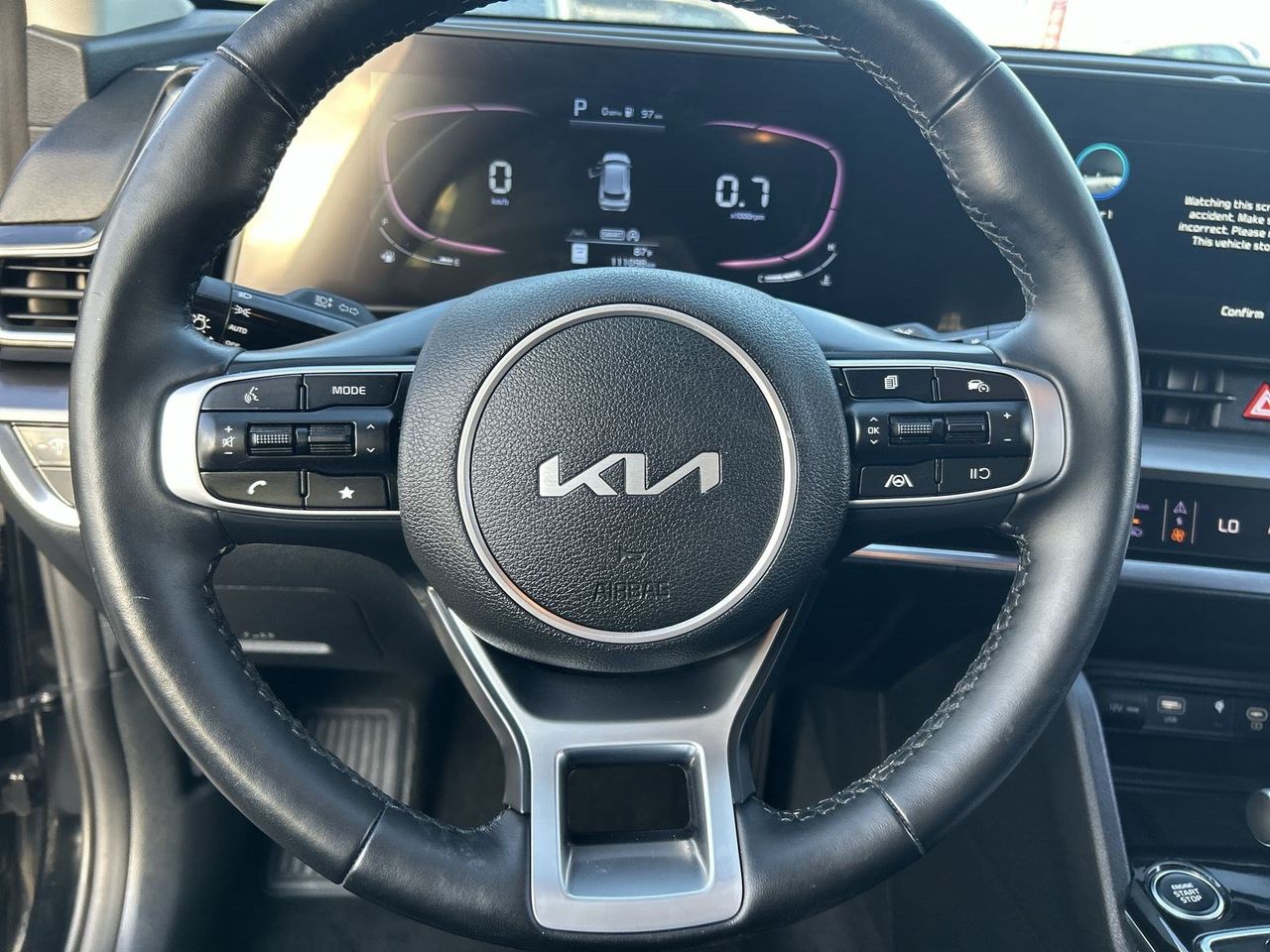 Used 2023 Ebony Black Kia EX image 19