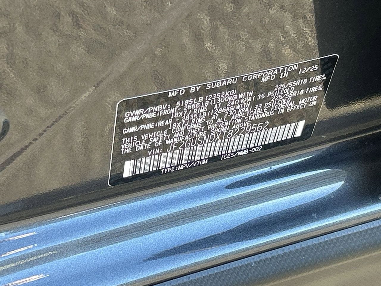 New 2026 Magnetite Gray Subaru Limited Hybrid image 28