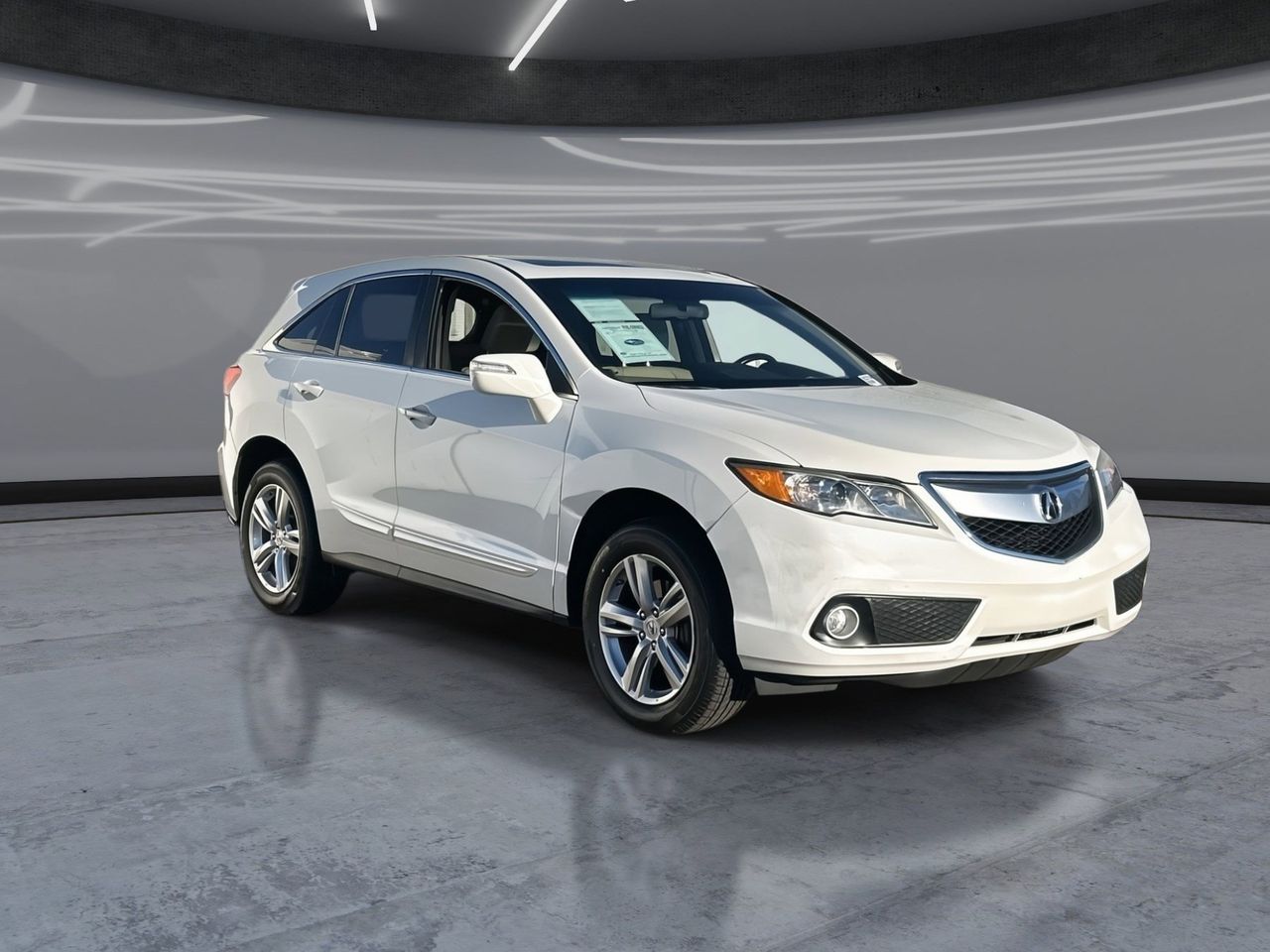 Used 2014 White Acura Technology Package image 2