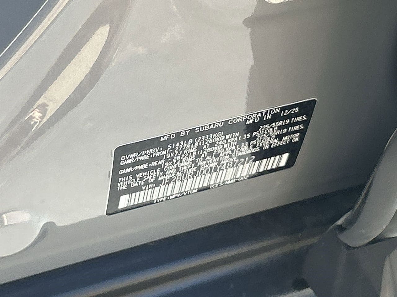 New 2026 River Rock Pearl Subaru Touring XT image 28