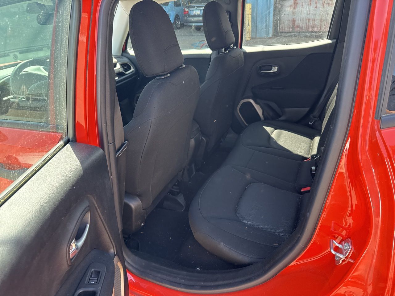 Used 2017 Omaha Orange Jeep Sport image 7