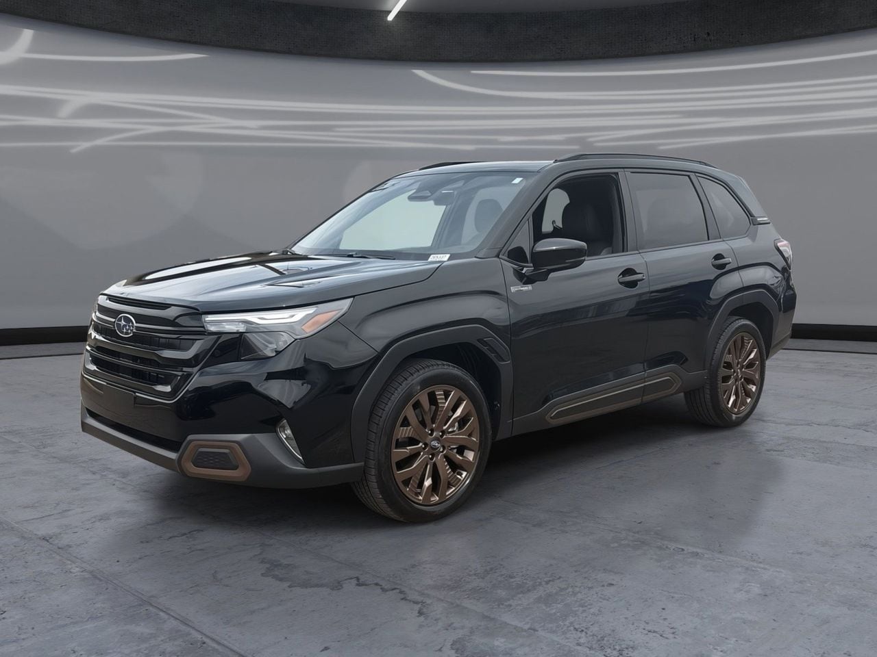 Crystal Black Silica 2026 Subaru Forester Hybrid Sport AWD SUV / Crossover All-Wheel Drive Continuously Variable Transmission