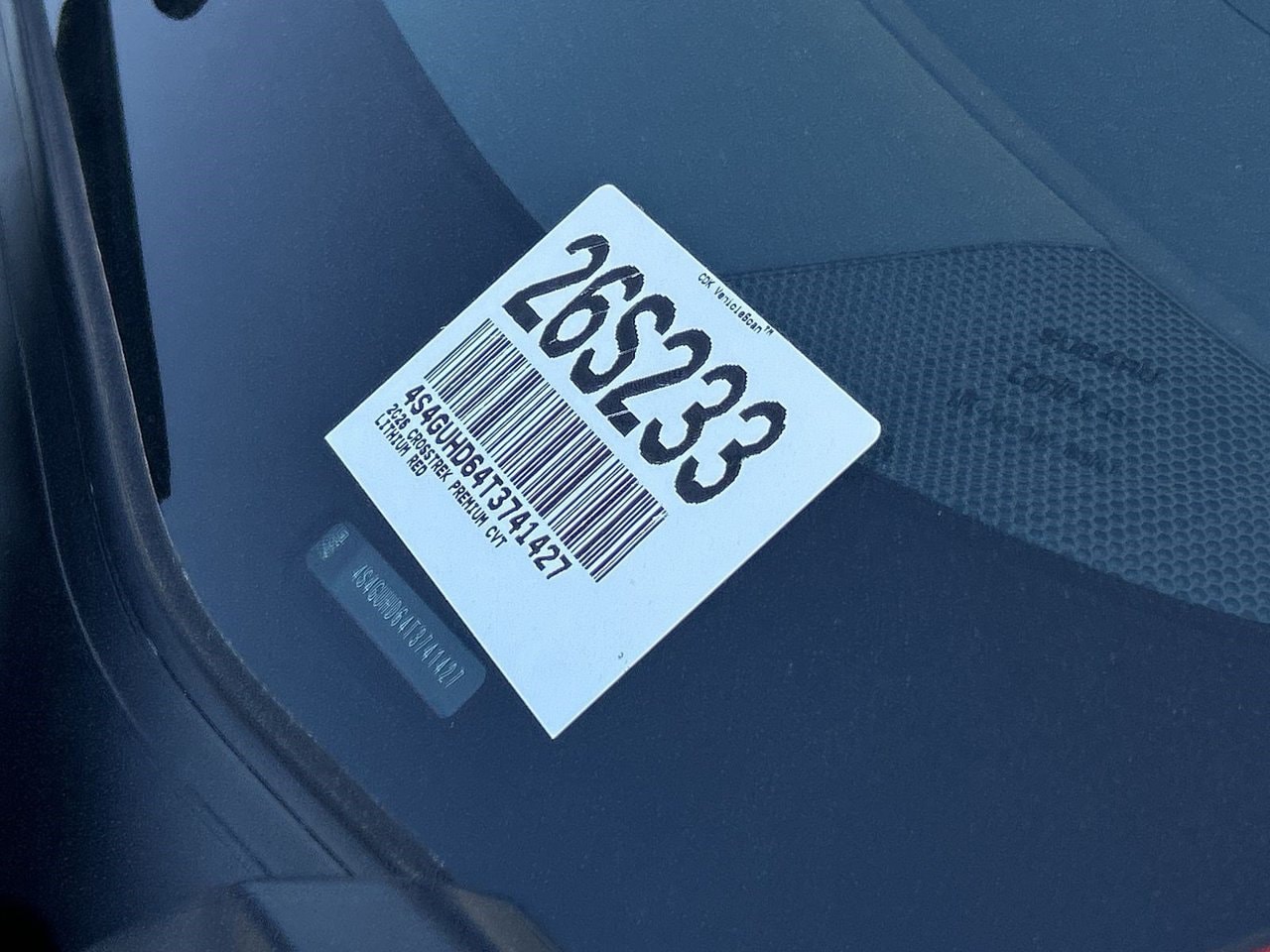 New 2026 Lithium Red Pearl Subaru Premium image 28