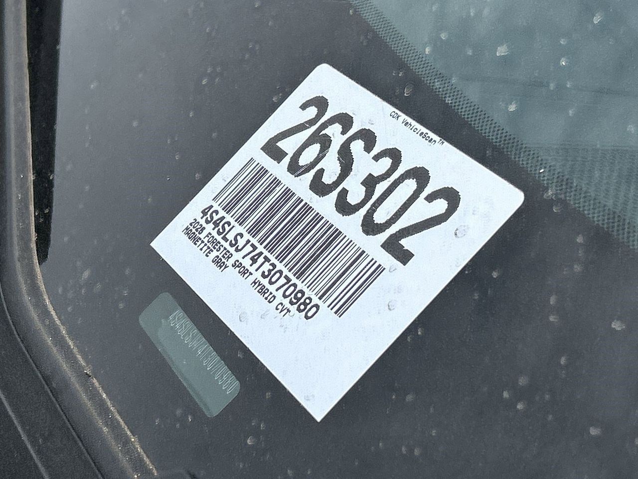 New 2026 Magnetite Gray Subaru Sport Hybrid image 29