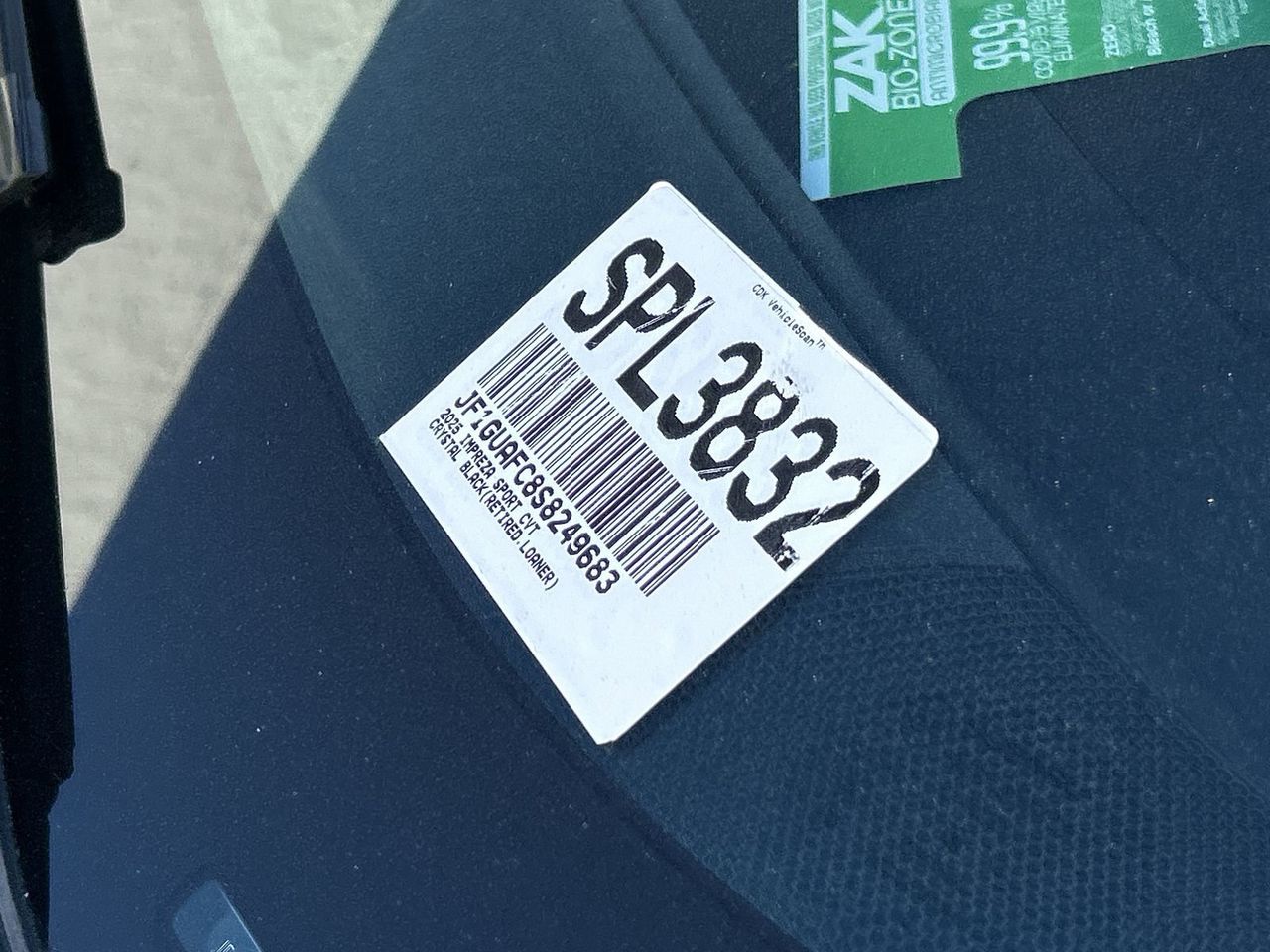 Used 2025 Crystal Black Silica Subaru Sport image 31