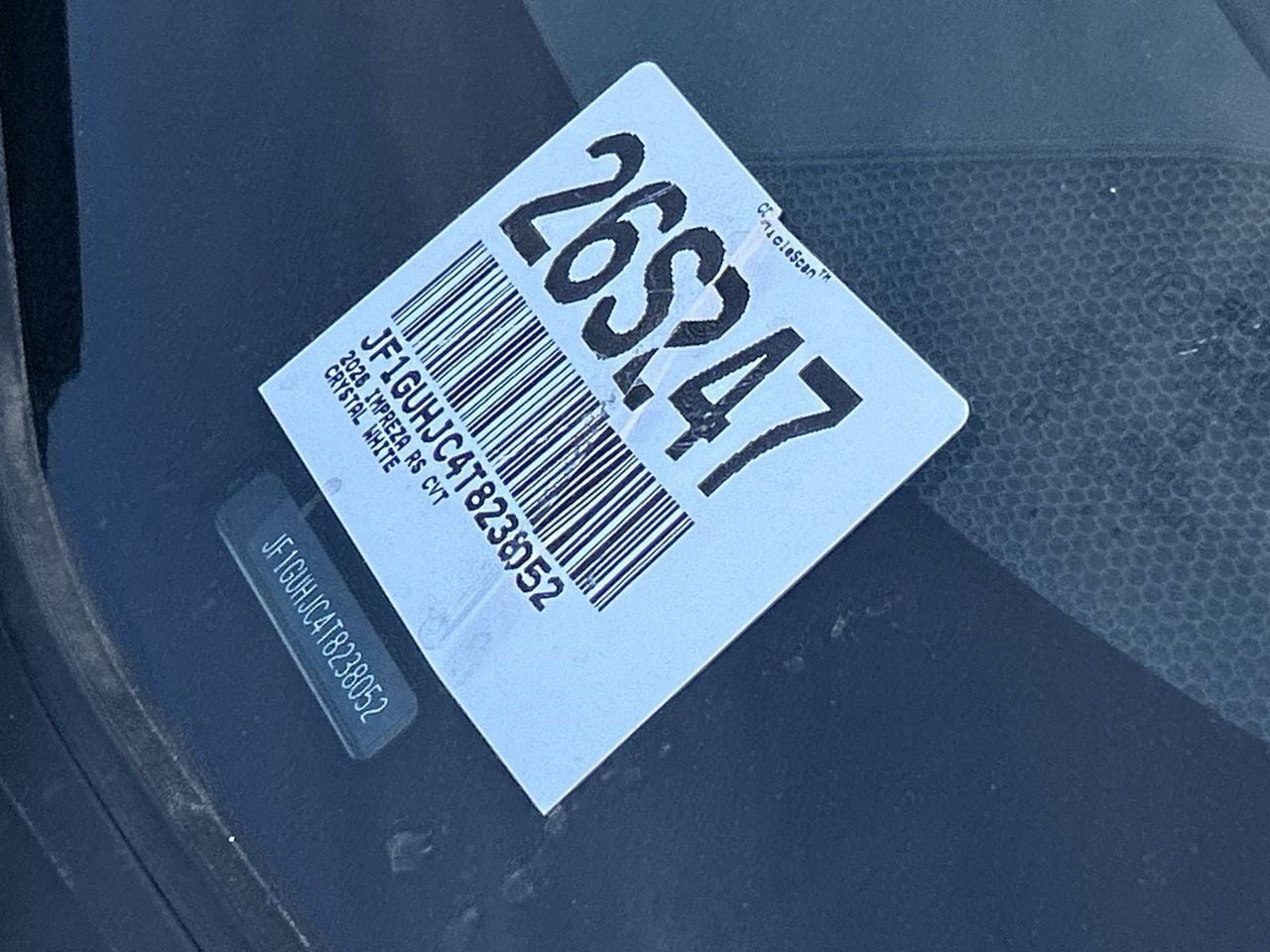 New 2026 Crystal White Pearl Subaru RS image 30