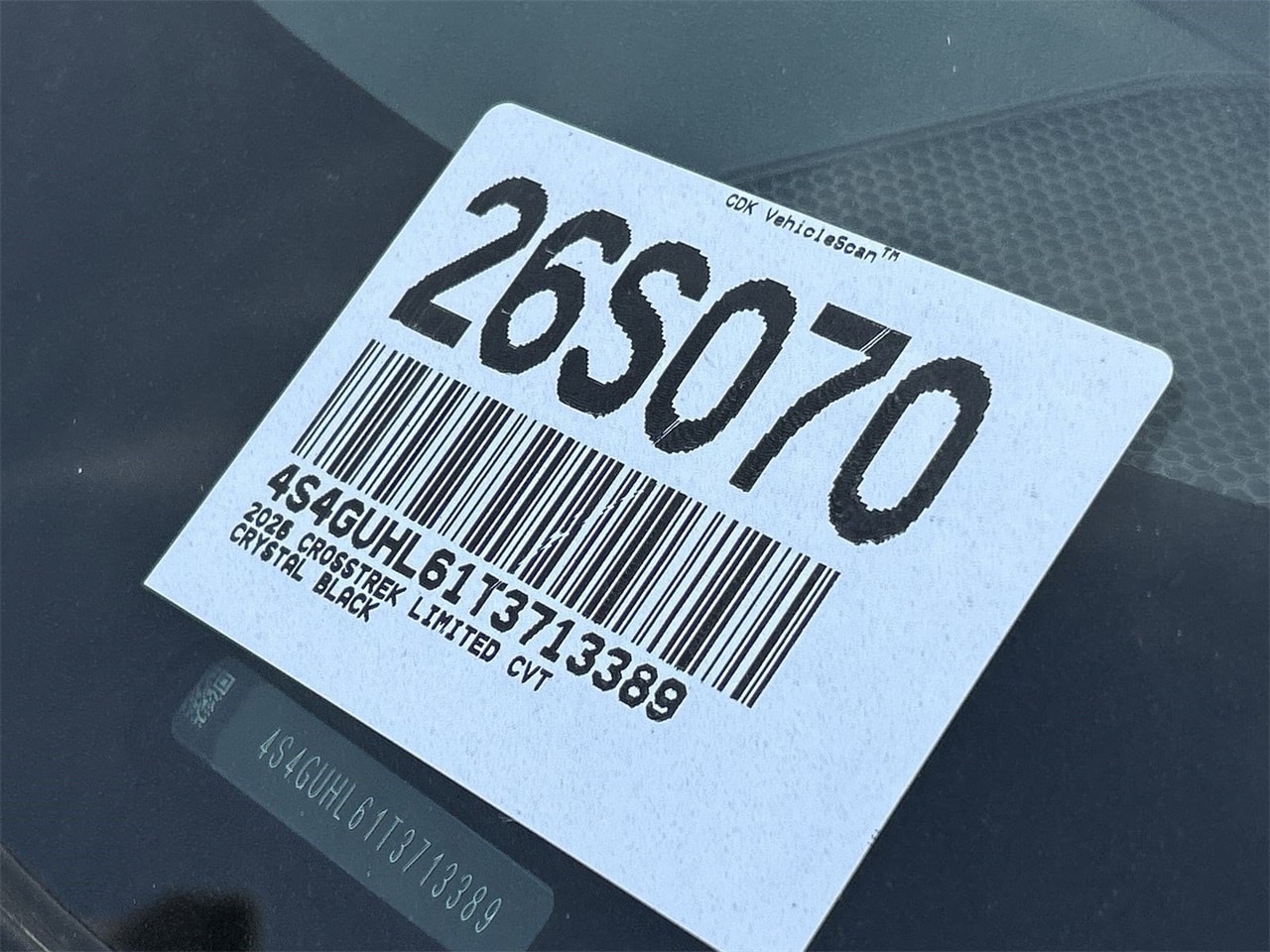 New 2026 Crystal Black Silica Subaru Limited image 28