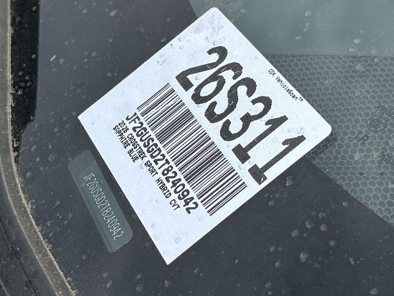 New 2026 Sapphire Blue Pearl Subaru Sport Hybrid image 29