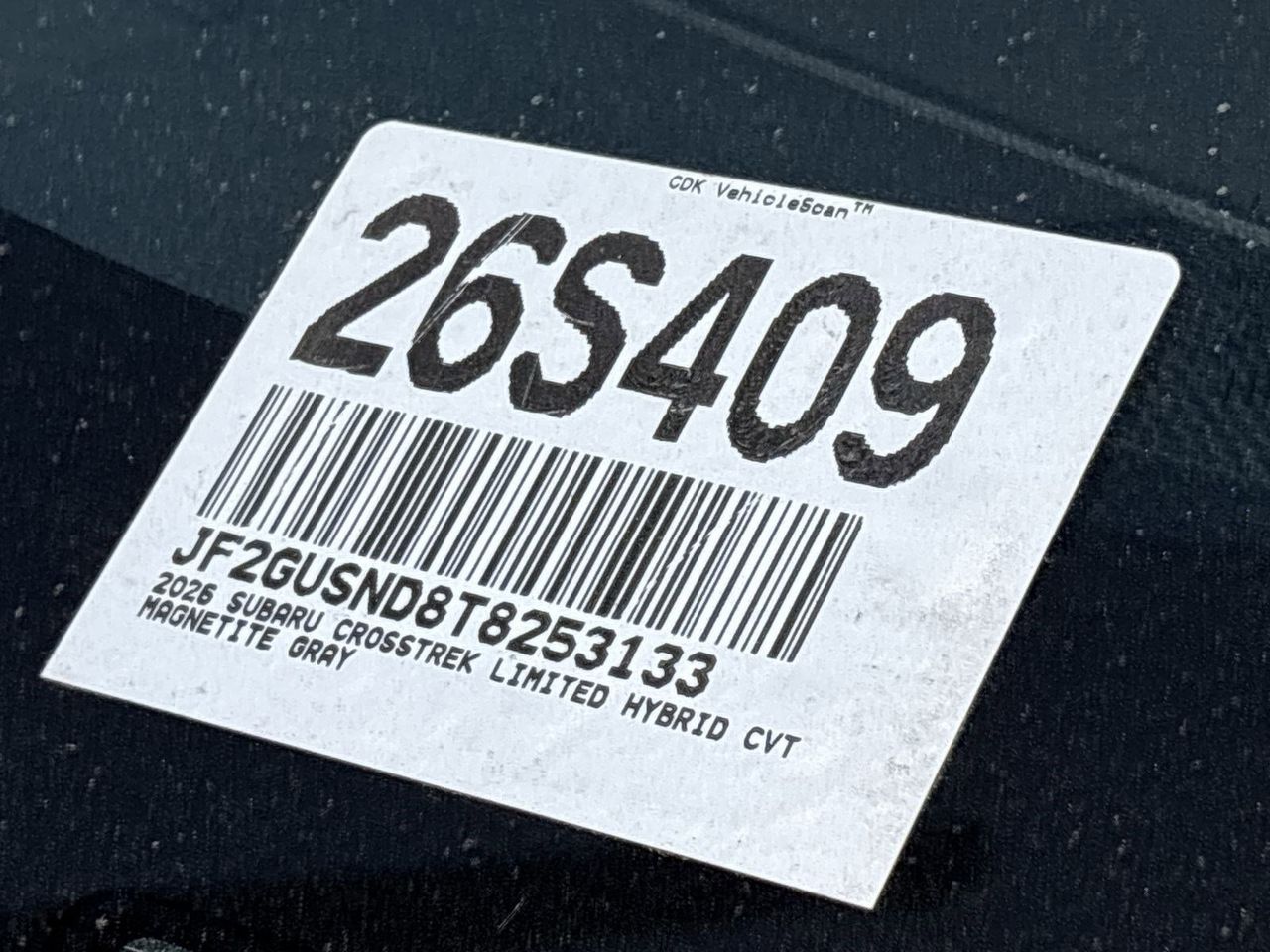 New 2026 Magnetite Gray Subaru Limited Hybrid image 30