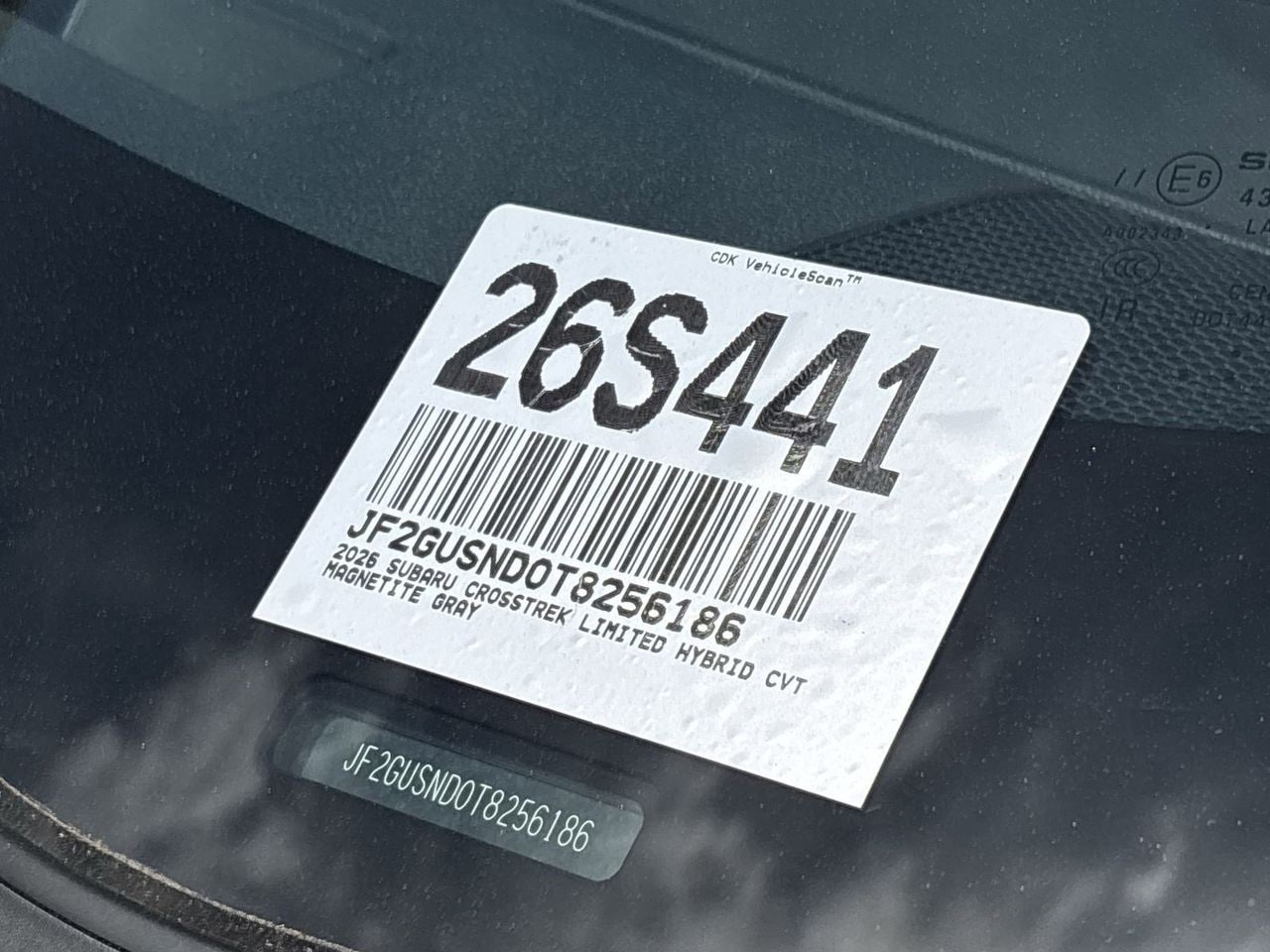 New 2026 Magnetite Gray Subaru Limited Hybrid image 31
