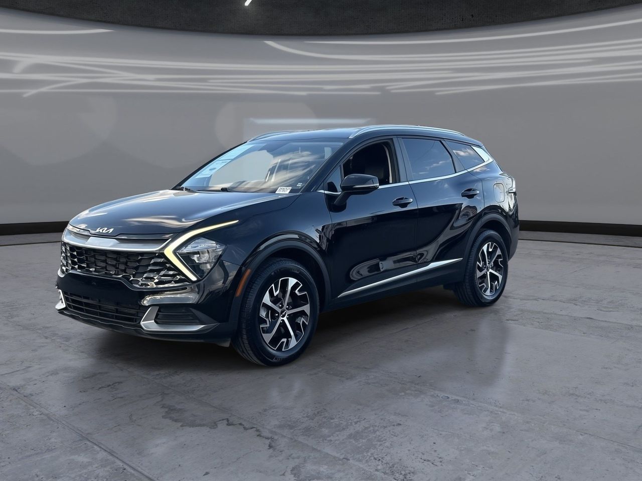 Used 2023 Ebony Black Kia EX image 3