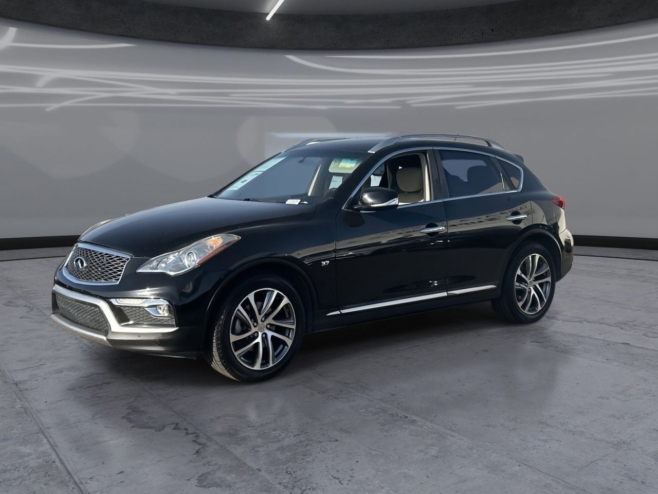 Used 2017 Black Obsidian INFINITI Base image 3
