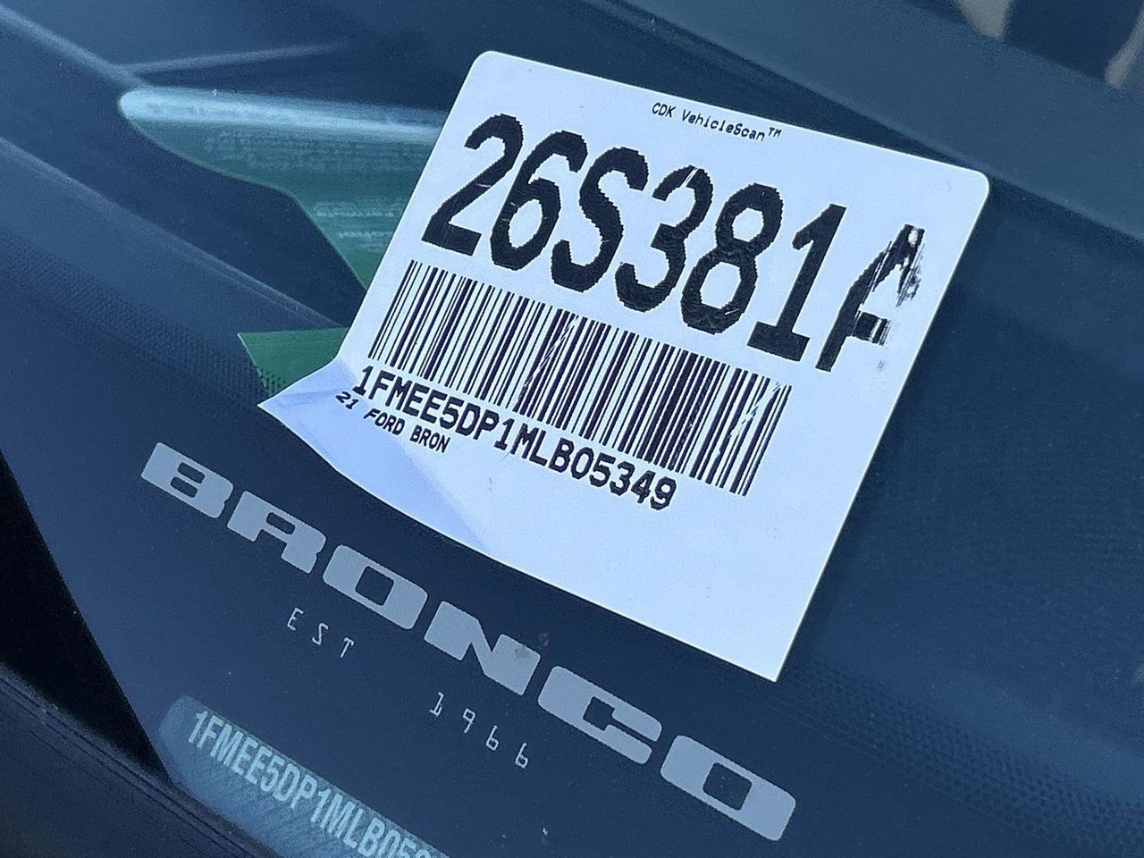 2021 Ford Bronco 4-Door Badlands - Photo 30