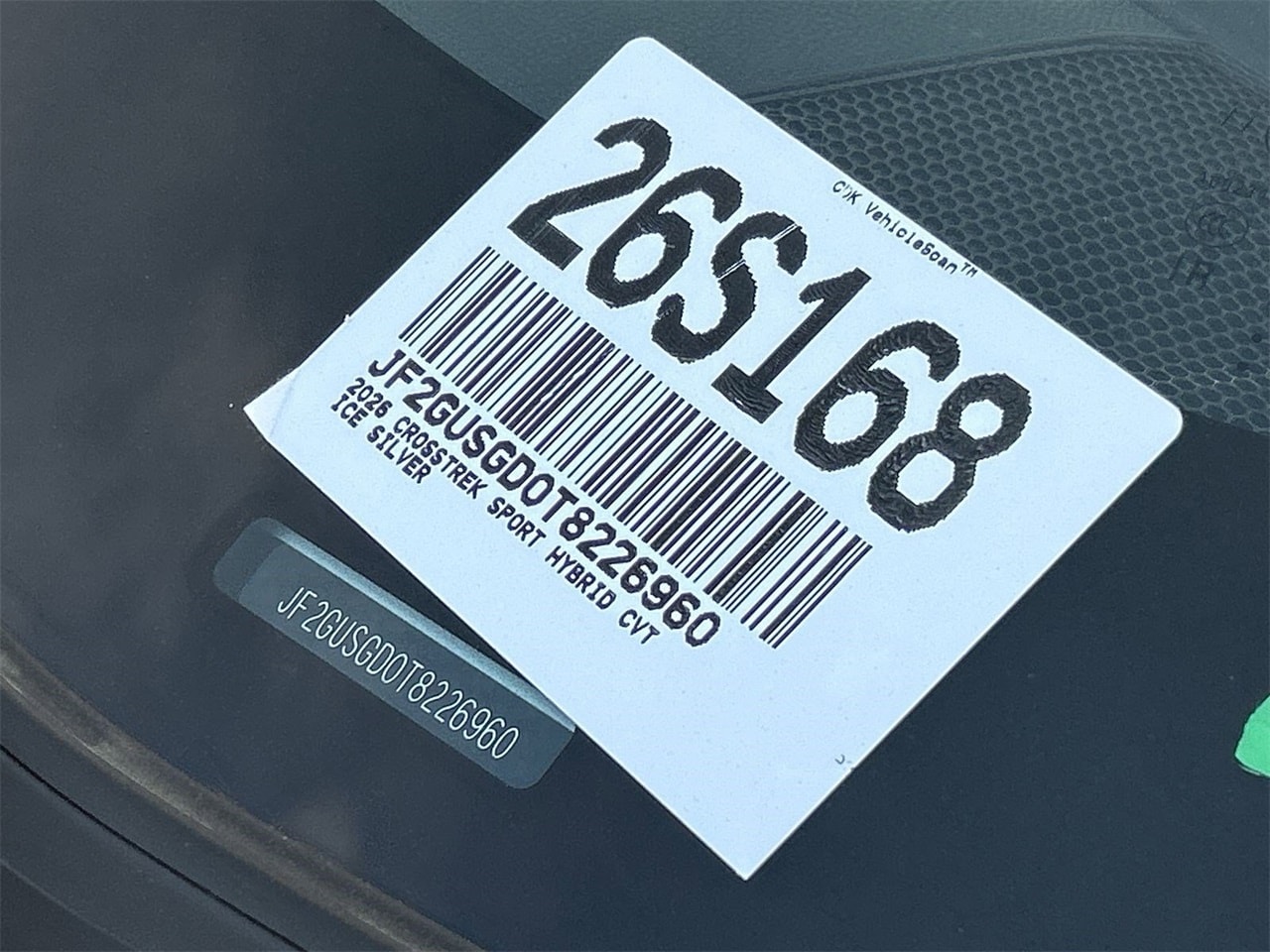 New 2026 Ice Silver Subaru Sport Hybrid image 29