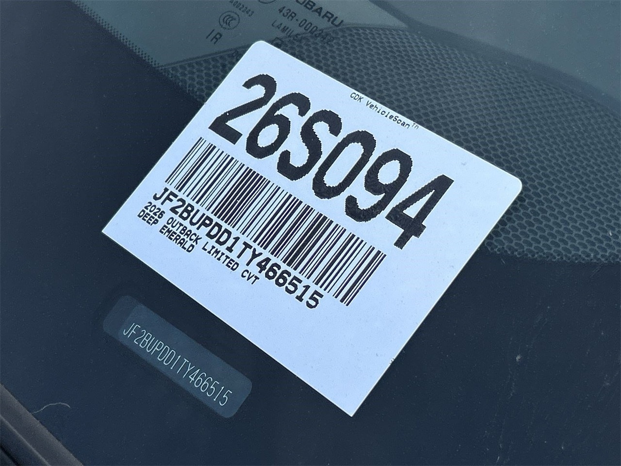 New 2026 Deep Emerald Green Pearl Subaru Limited image 29