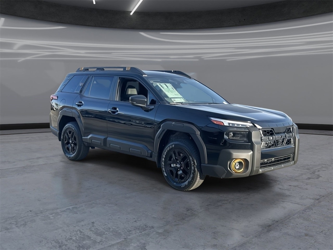 New 2026 Crystal Black Silica Subaru Wilderness image 2