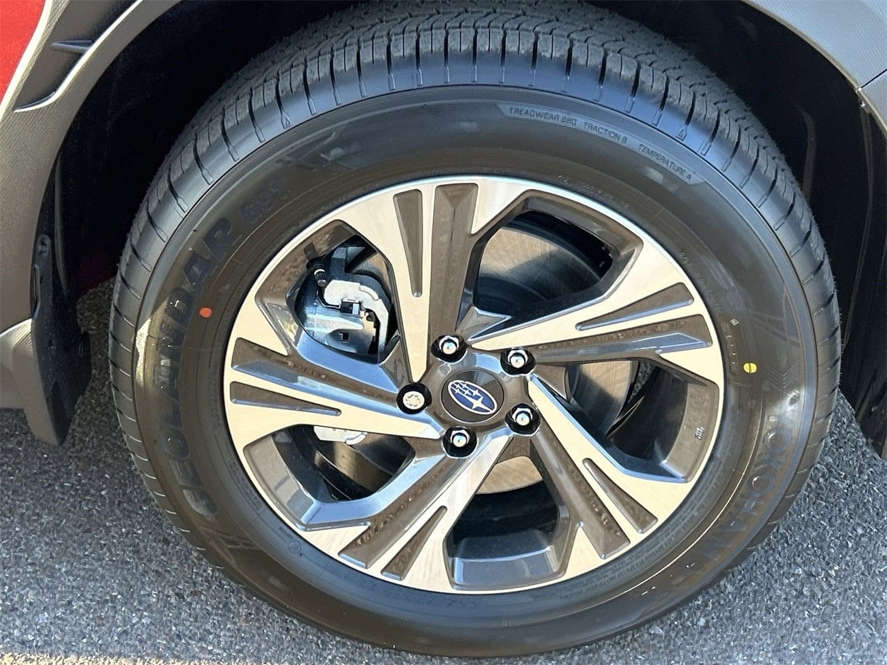 New 2026 Lithium Red Pearl Subaru Premium image 6