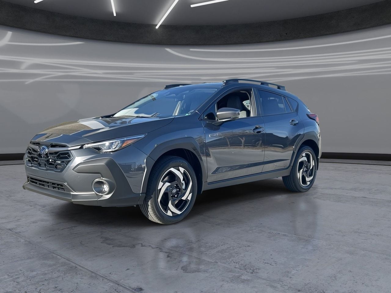 New 2026 Magnetite Gray Subaru Limited Hybrid image 3