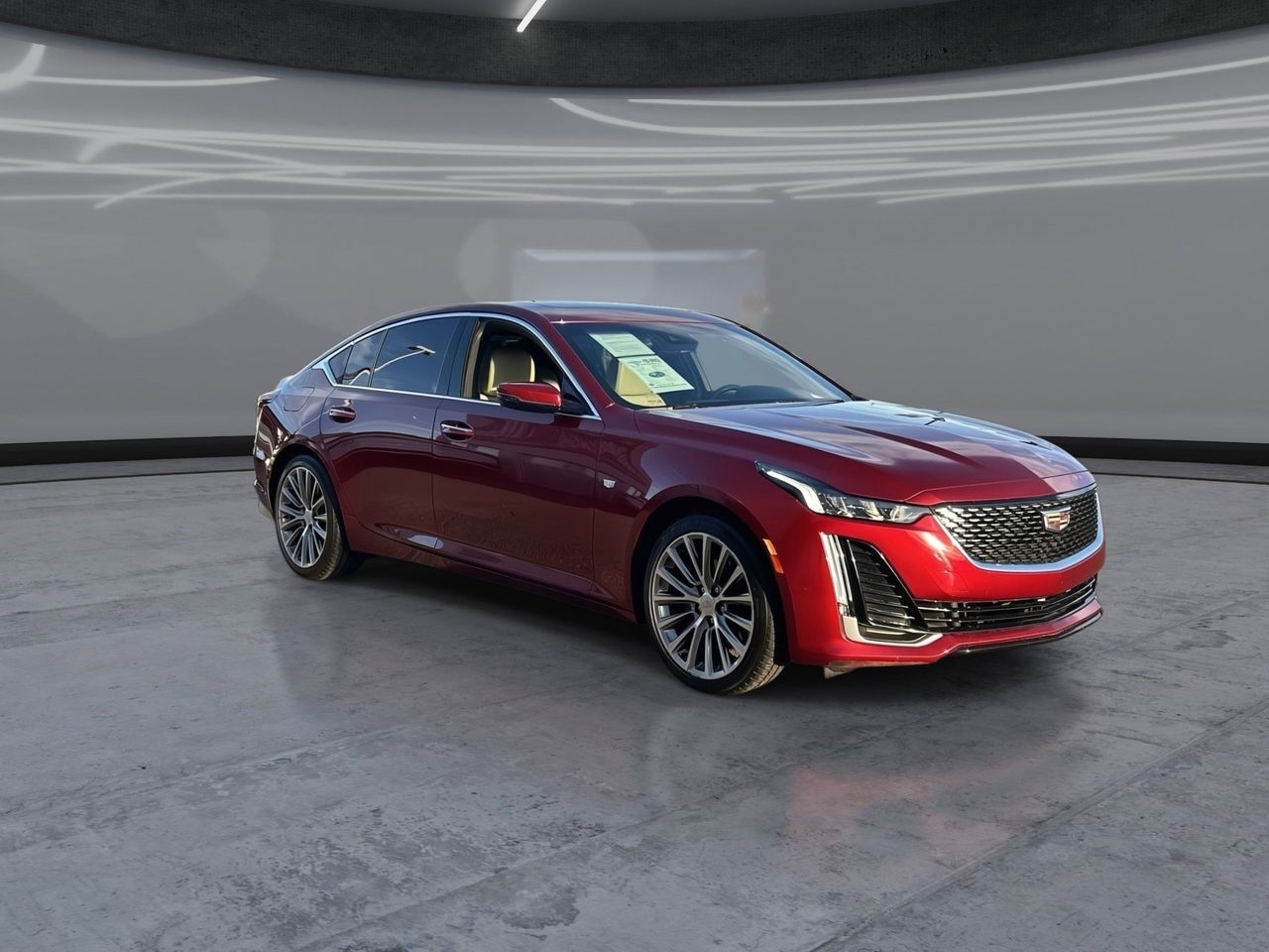 Used 2021 Infrared Tintcoat Cadillac Premium Luxury image 2