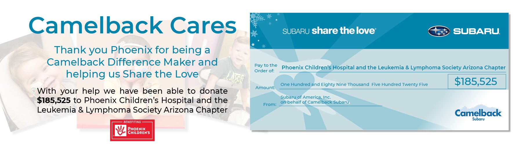 Camelback Cares | Camelback Subaru