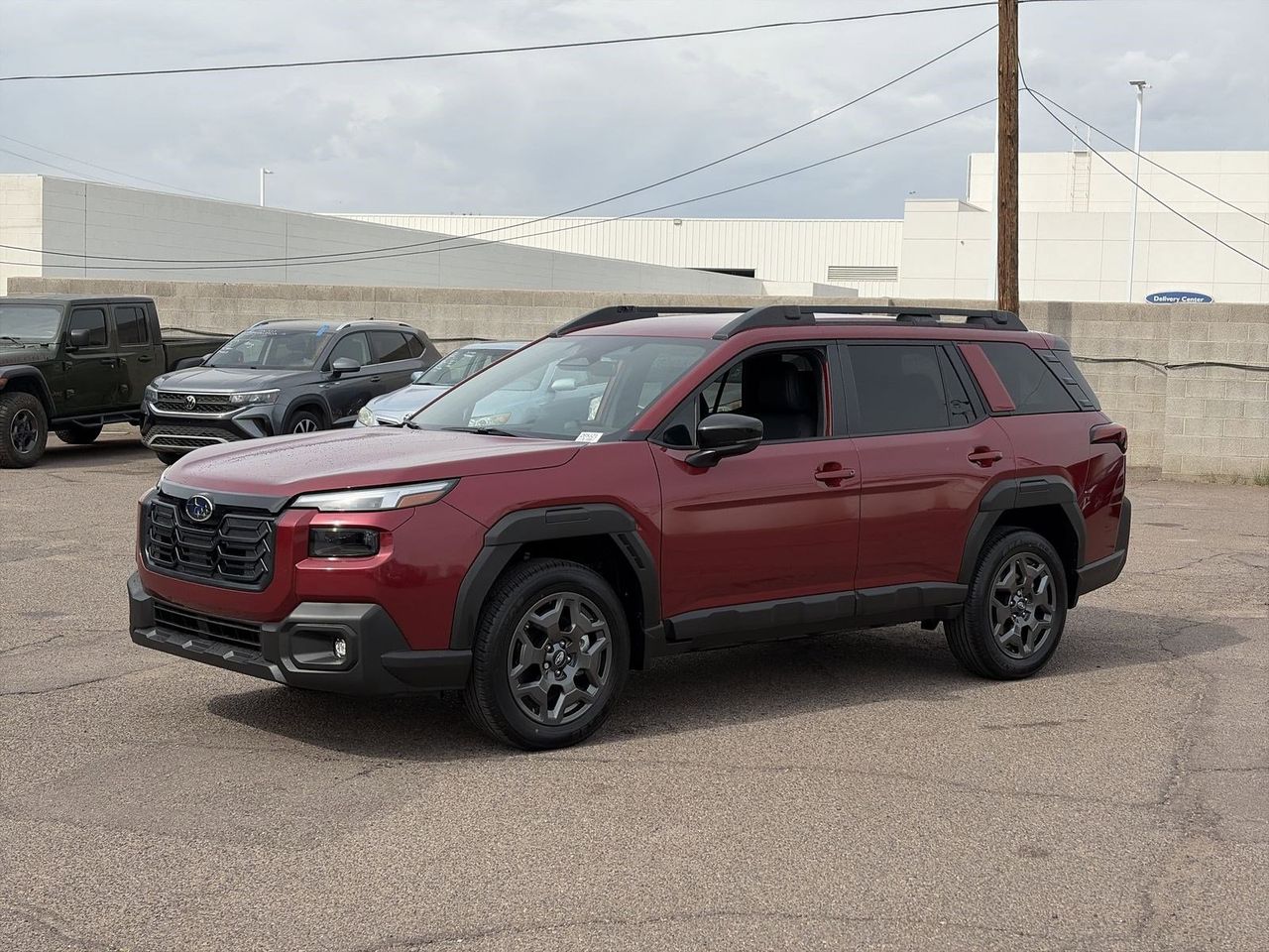 Crimson Red Pearl 2026 Subaru Outback Premium AWD SUV / Crossover All-Wheel Drive Continuously Variable Transmission
