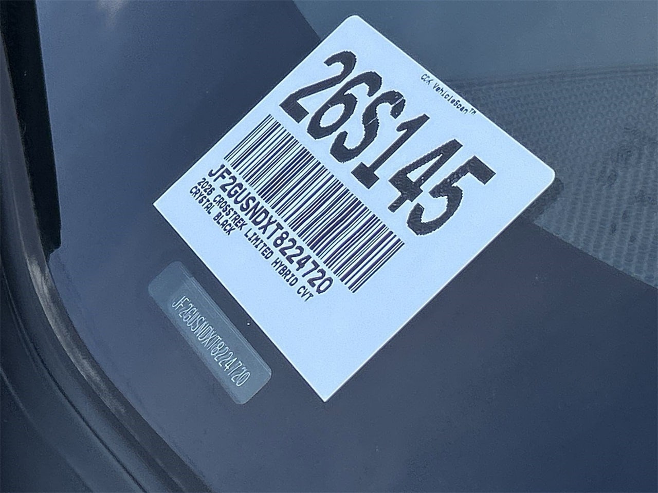 New 2026 Crystal Black Silica Subaru Limited Hybrid image 29