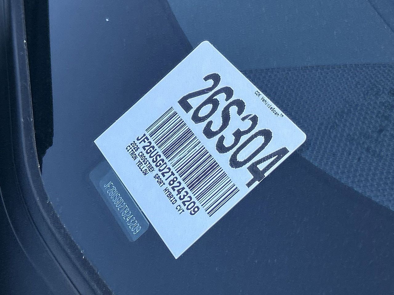 New 2026 Citron Yellow Pearl Subaru Sport Hybrid image 29