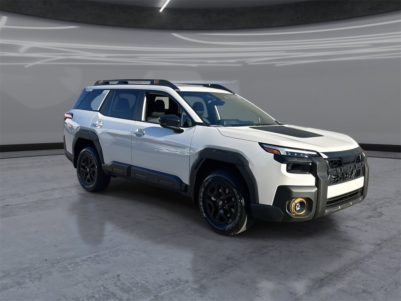 New 2026 Crystal White Pearl Subaru Wilderness image 2