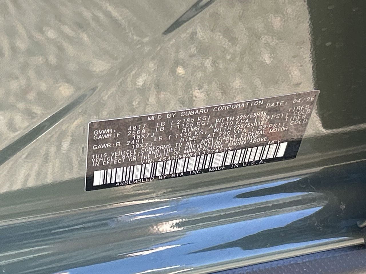 New 2026 Alpine Green Subaru Limited image 28