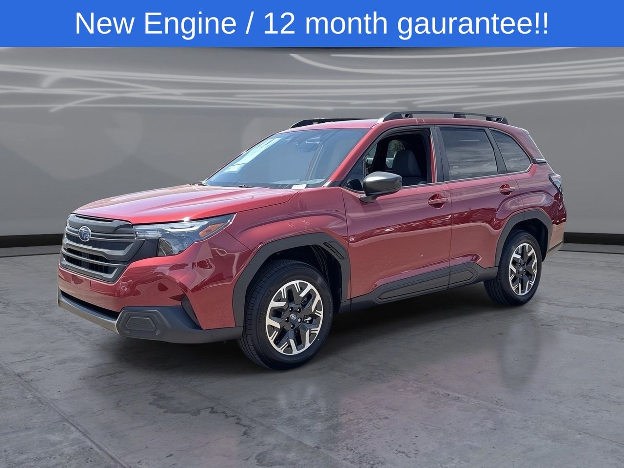 Crimson Red Pearl 2026 Subaru Forester Crossover AWD SUV / Crossover All-Wheel Drive Continuously Variable Transmission