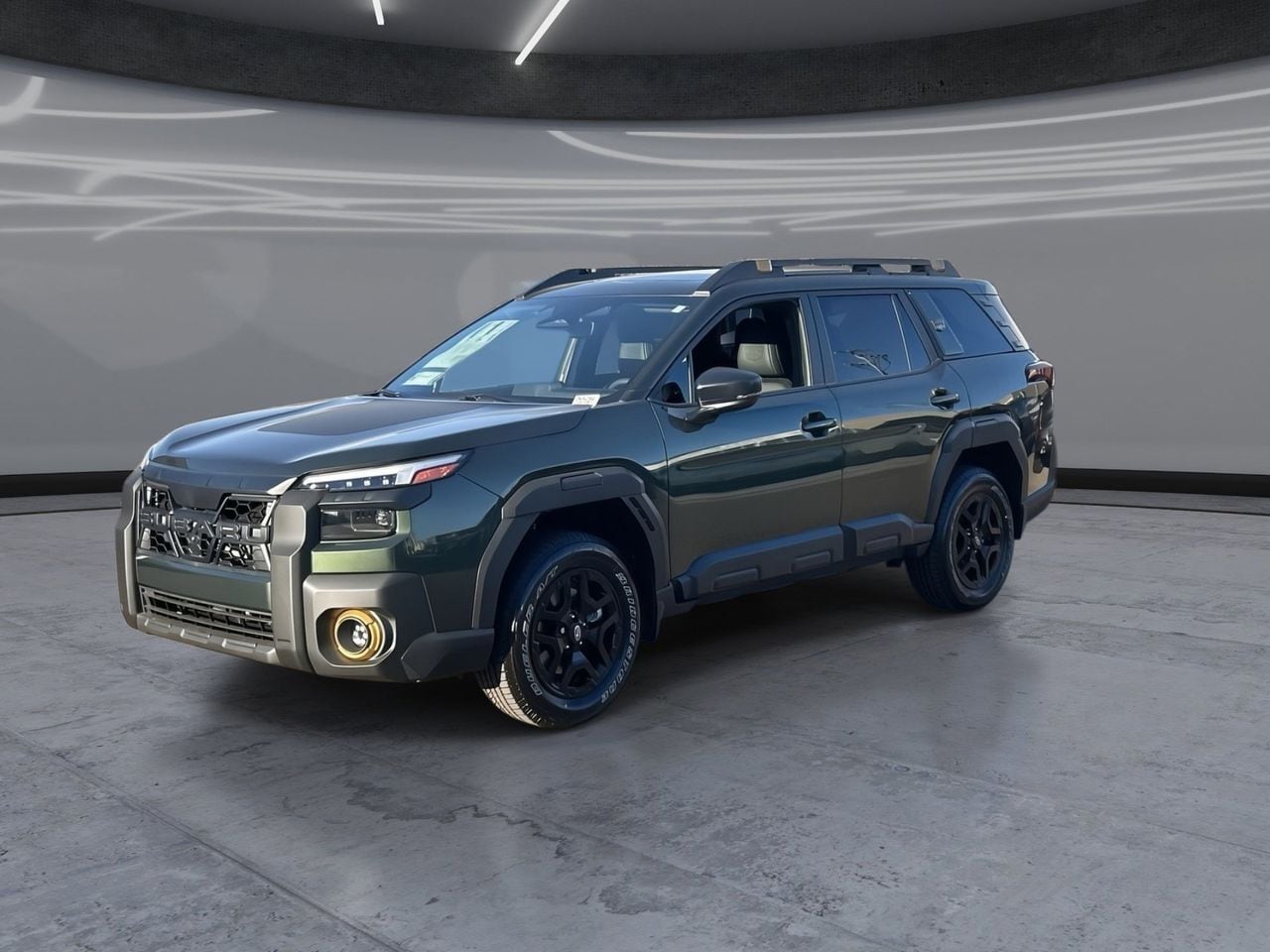 New 2026 Deep Emerald Green Pearl Subaru Wilderness image 3