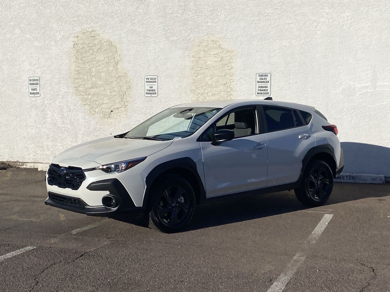 New 2026 Crystal White Pearl Subaru Base image 3