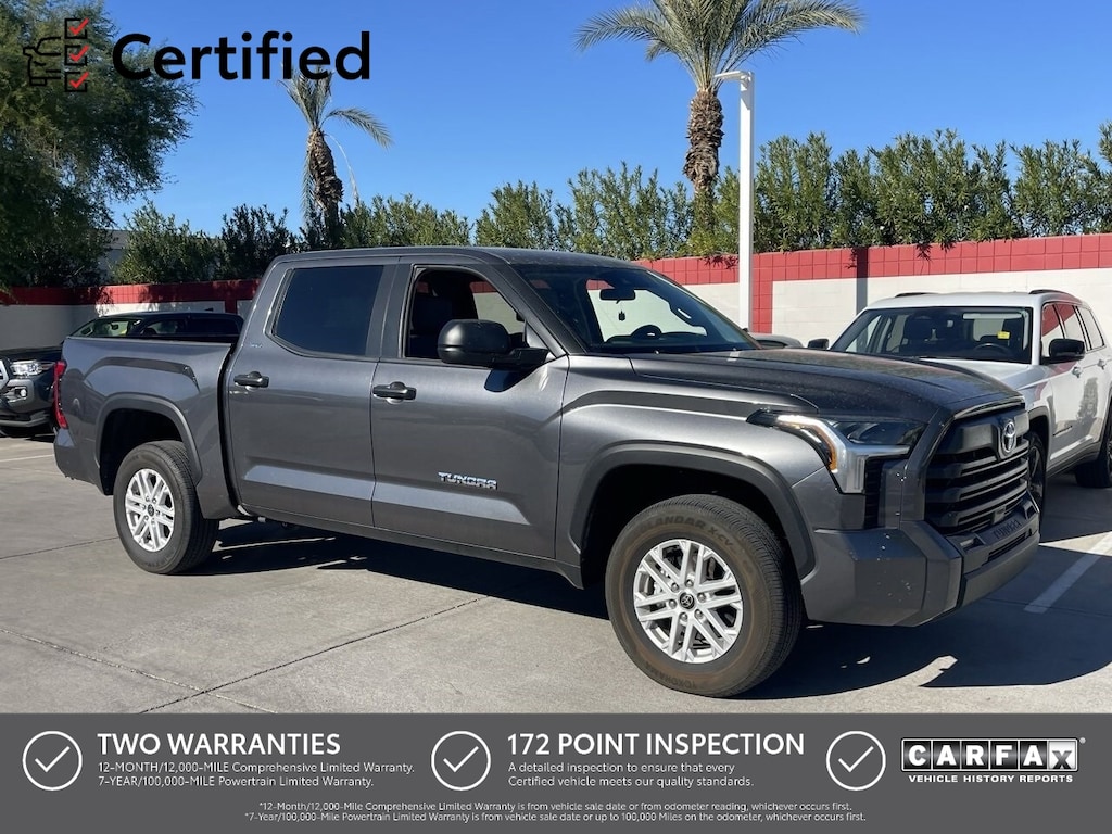 Certified 2024 Toyota Tundra SR5 Truck CrewMax