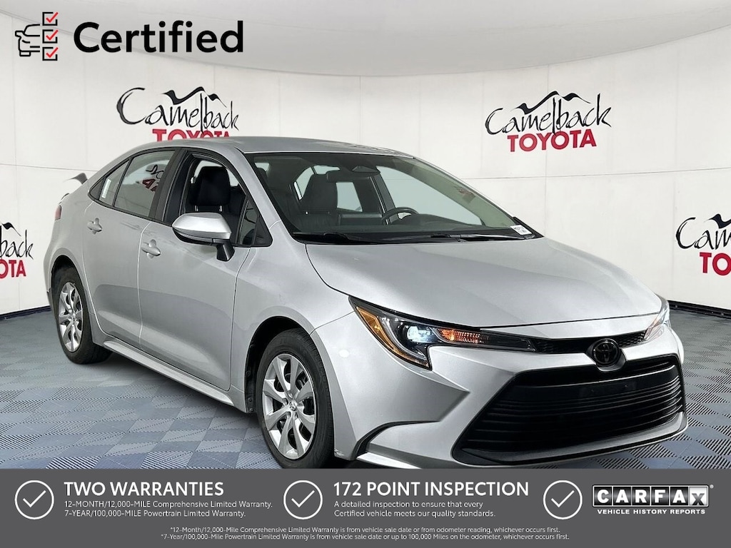 Certified 2024 Toyota Corolla LE Sedan