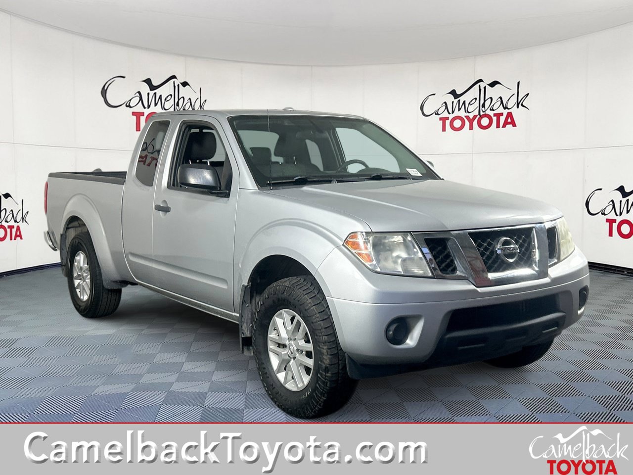 Brilliant Silver 2018 Nissan Frontier Pickup Truck Four-Wheel Drive 5-Speed Automatic Overdrive