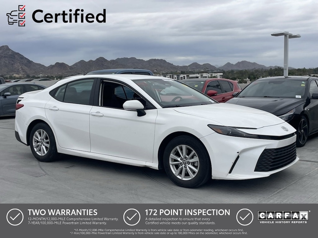 Certified 2025 Toyota Camry LE Sedan