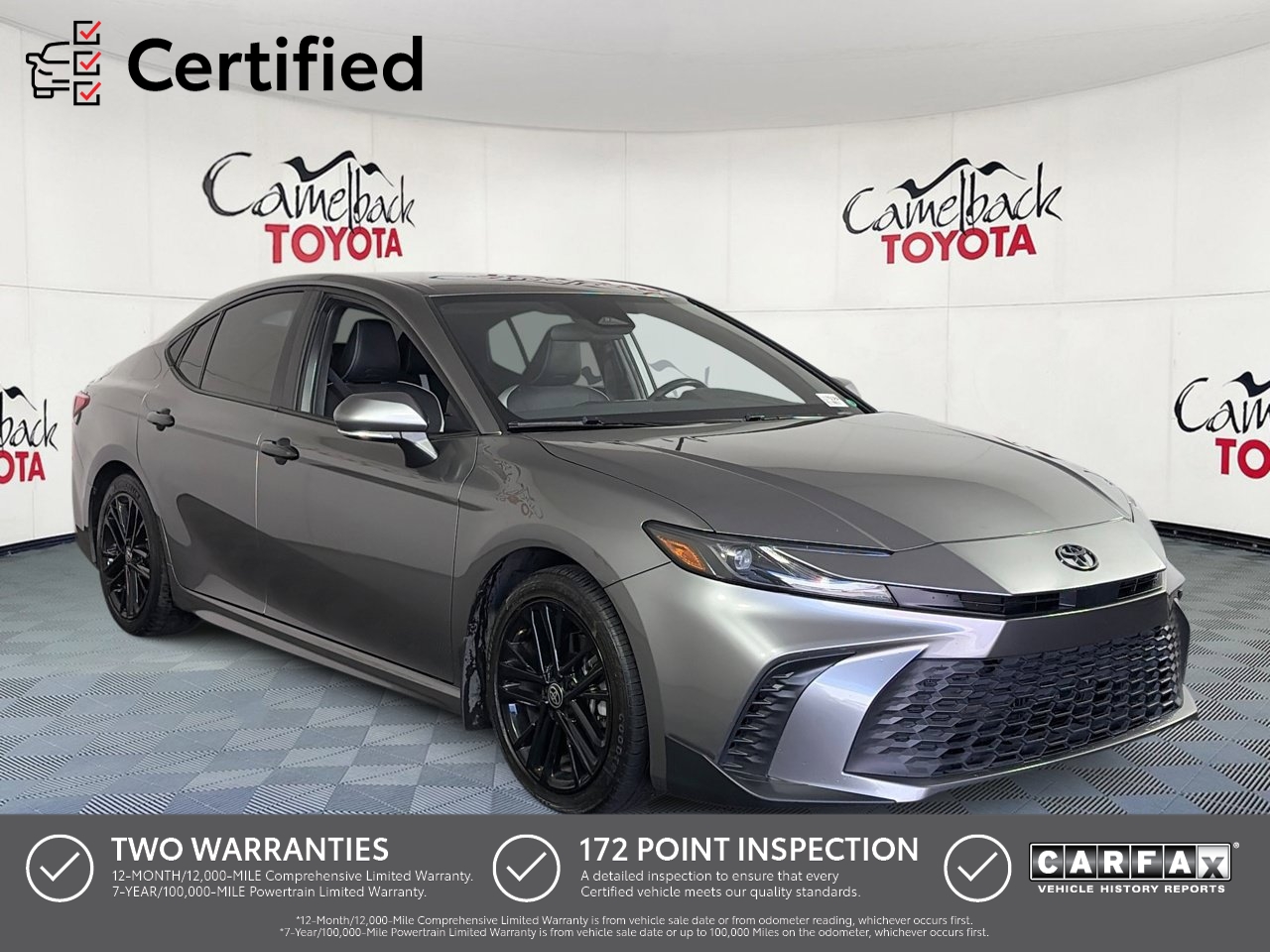 Certified 2025 Toyota Camry SE Sedan