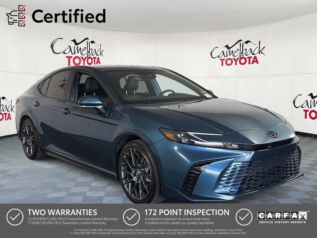 Certified 2025 Toyota Camry XSE Sedan