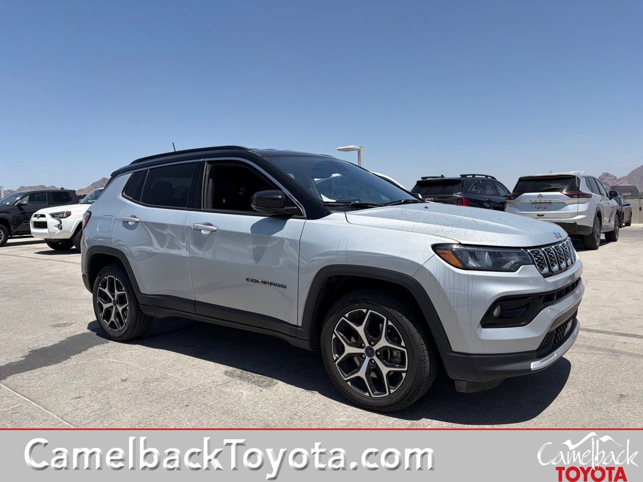 Silver Zynith 2025 Jeep Compass SUV / Crossover Four-Wheel Drive 8-Speed Automatic