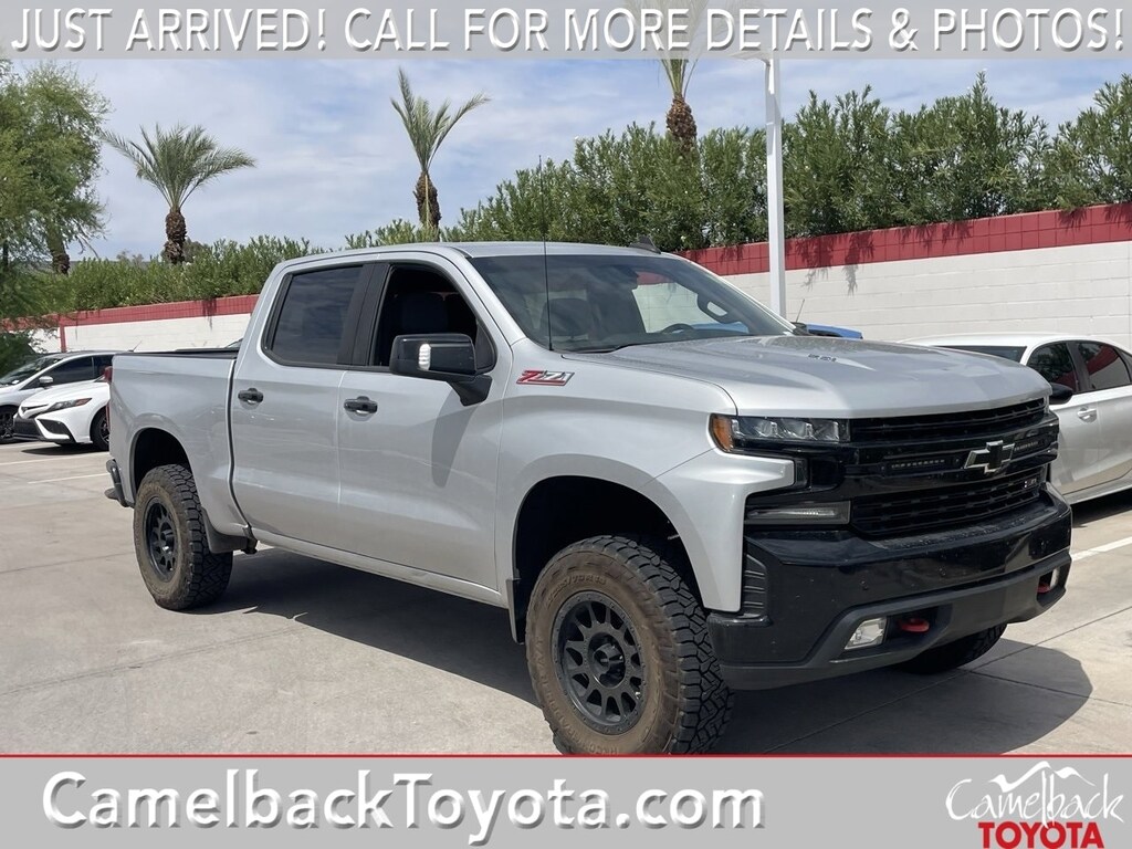 Used 2020 Chevrolet Silverado 1500 LT Trail Boss Truck Crew Cab