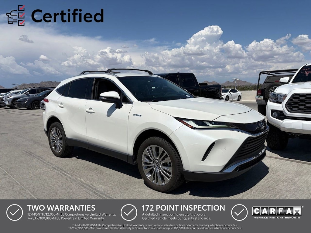 Certified 2021 Toyota Venza XLE SUV