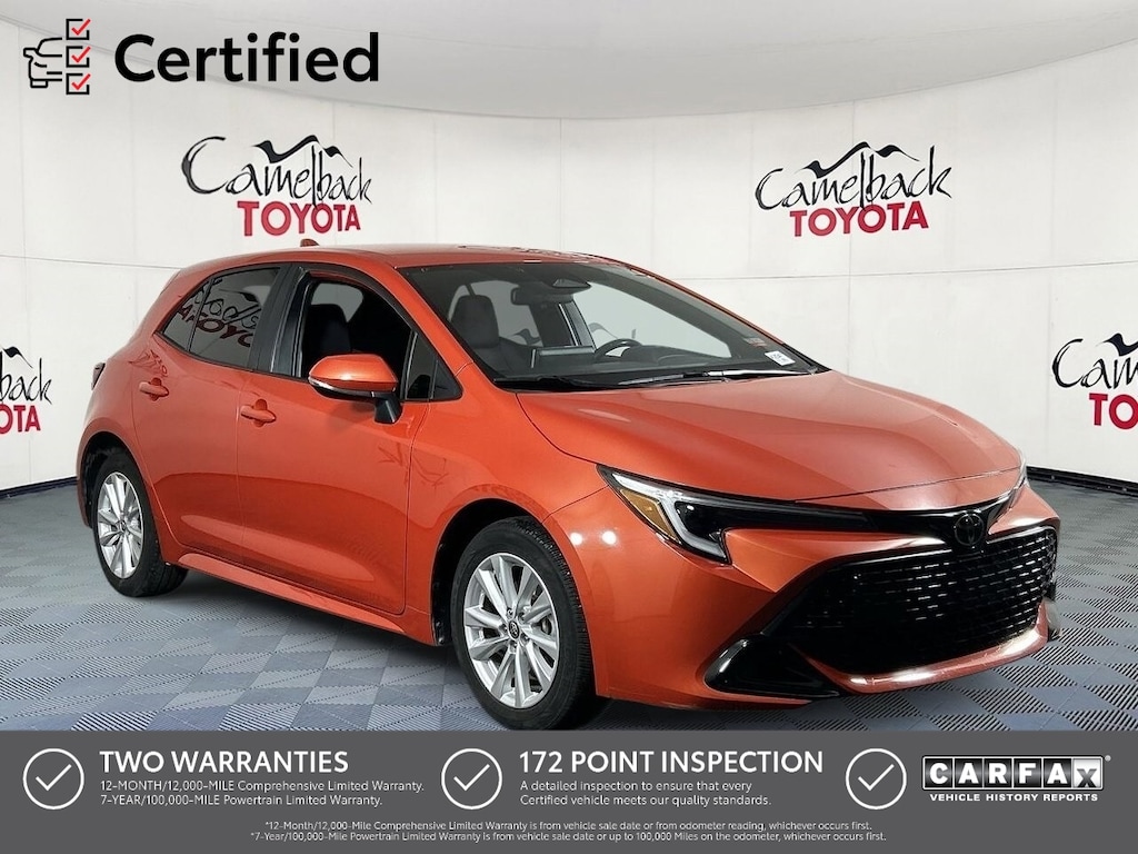 Certified 2024 Toyota Corolla Hatchback SE Hatchback
