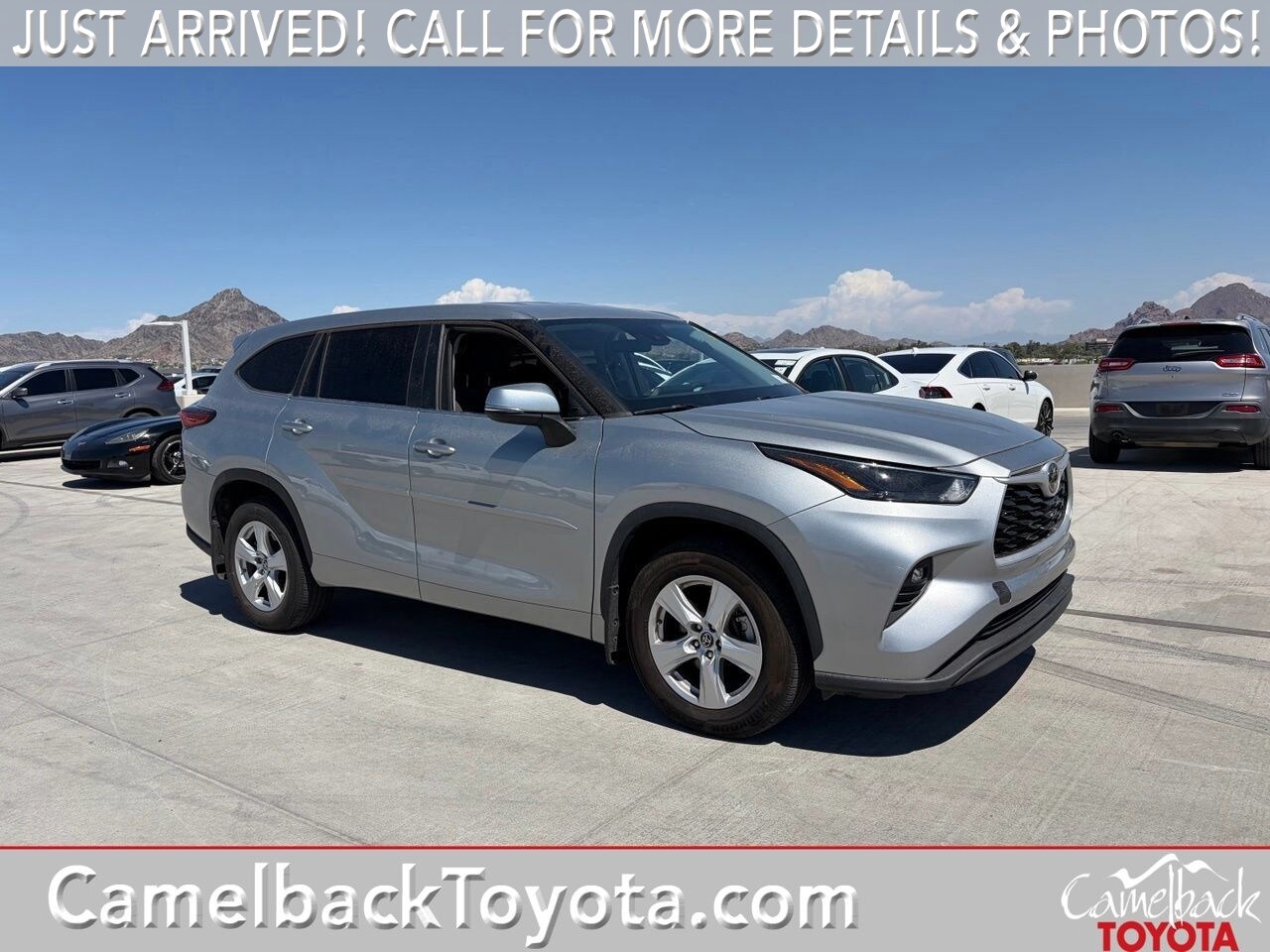 Celestial Silver 2023 Toyota Highlander SUV / Crossover All-Wheel Drive 8-Speed Automatic