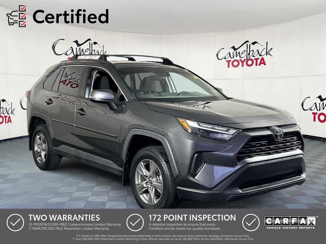 Magnetic Gray Metallic 2022 Toyota RAV4 SUV / Crossover All-Wheel Drive 8-Speed Automatic