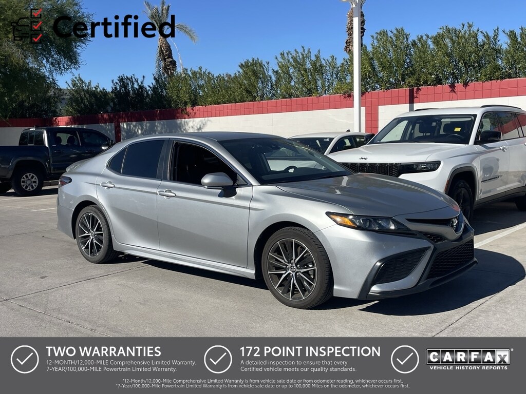 Certified 2024 Toyota Camry SE Sedan